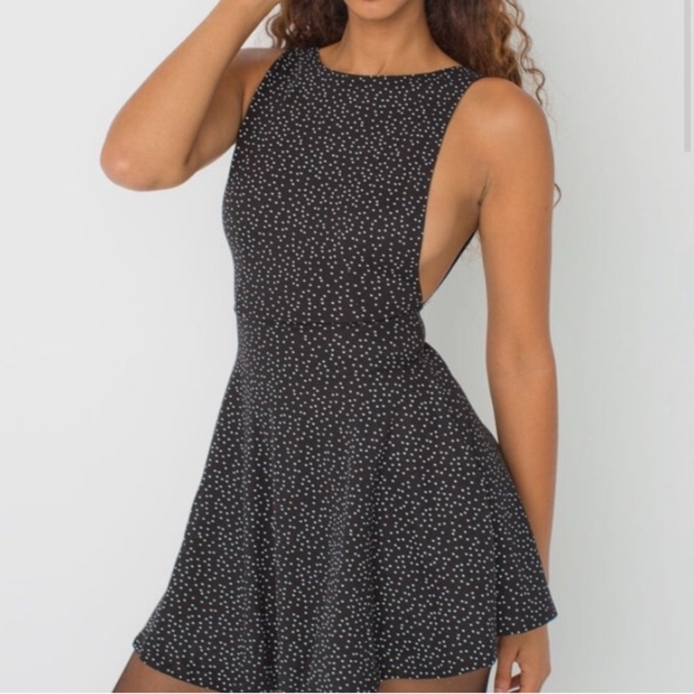 Polka dot skater dress